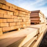 Treated Lumber | Stack of lumber | BB&S Lumber