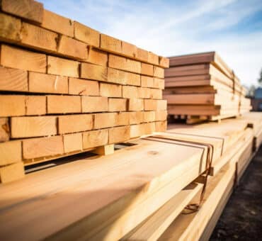 Treated Lumber | Stack of lumber | BB&S Lumber